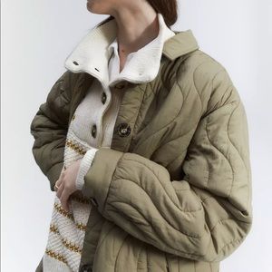 Madewell Quilted Belrose Shirt-Jacket